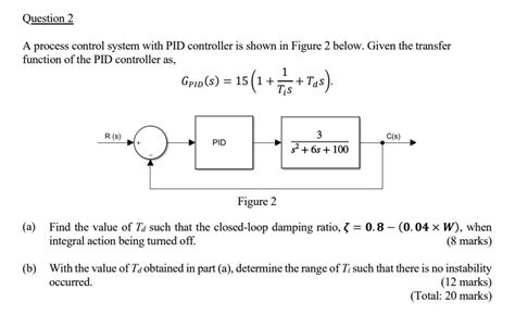 Transfer function of pid controller.  Can we use Eqn 5-53 to specify an Oversho...