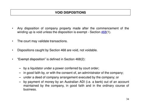 Transfer of shares is not a void disposition under section 127 ...