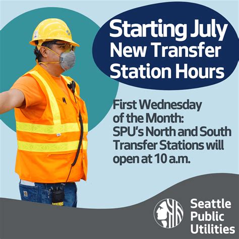 Opening Hours. Open: Monday - Saturday, 6 a.m.–3 p.m. (Commercial use only). NOTE: Only trash trucks should use the transfer station before 10 a.m. Other users, including box trucks, junk haulers, trailers of any kind, and any vehicles that have to be unloaded by hand, should wait until after 10 a.m. or take their loads to the South Wake ...