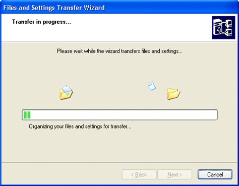 Transfer windows XP web site 