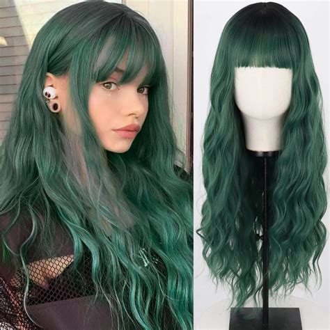 Transform Your Look with a Long Green Hair Wig: A Guide to Enhance Your Style