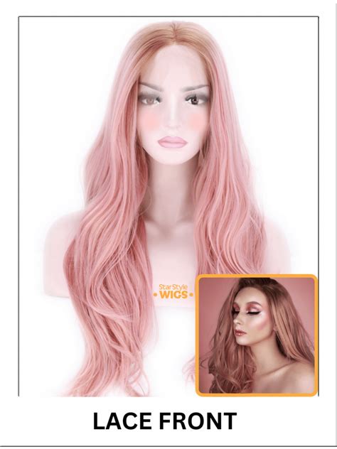 Transform Your Look with an Enchanting Rose Gold Lace Front Wig