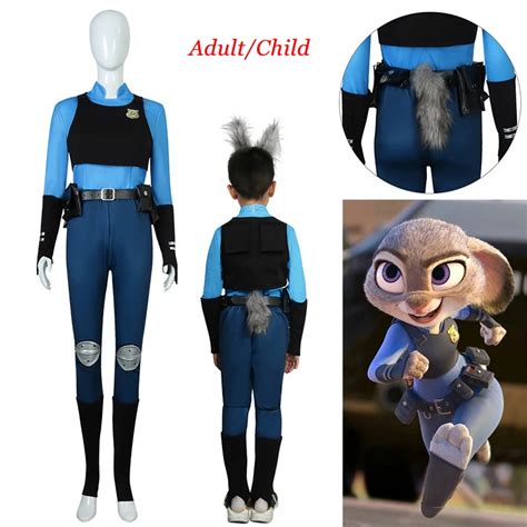 Transforma a tu pequeña en la heroína de Zootopia con un Disfraz de Zootopia para Niña