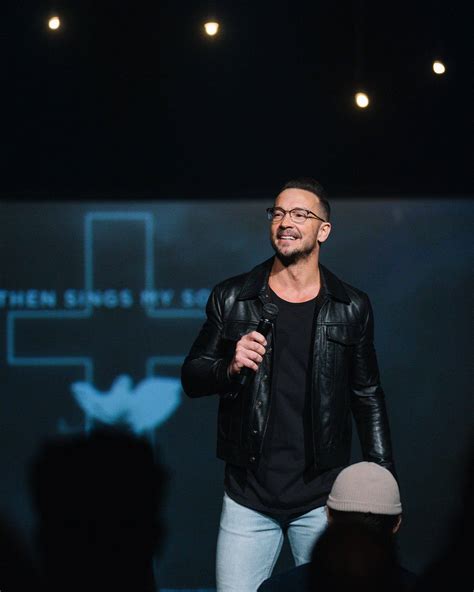 FILE - Carl Lentz speaks during an interview in New York on Oct. 23, 2017. Lentz, the ousted pastor of Hillsong New York City, has landed on staff at Transformation Church, a predominantly Black .... 