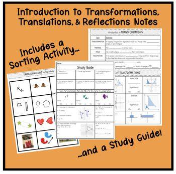 Transformations and reflections.  An introduction to reflections of sh...