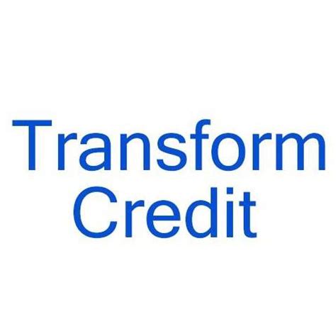 TransformCredit : Fast, Flexible & Straig