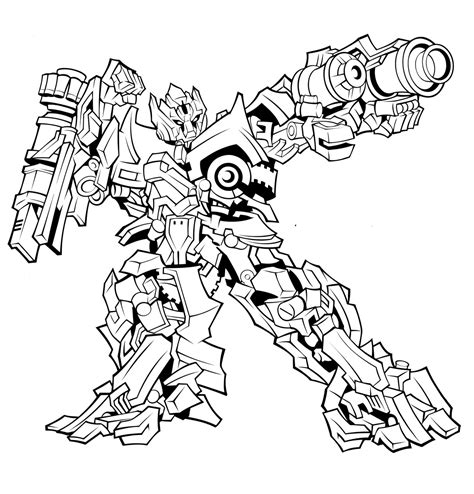 Transformer Coloring Pages Printable Coloring Home