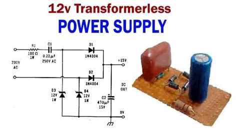Transformerless power supply pdf.  The disadvantages of using a transformerless powe...