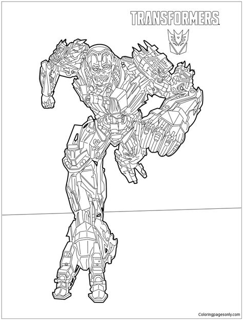 Transformers 4 Coloring Pages