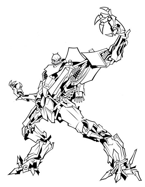Transformers Coloring Pages Starscrea