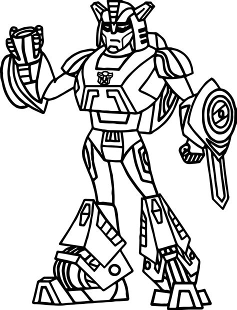 Transformers Coloring Sheets
