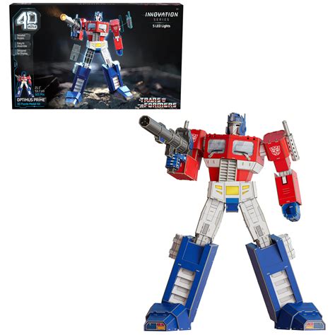 Transformers model kits amazon. Transformers Optimus Prime 3D Model Kit with LED Lights, ...