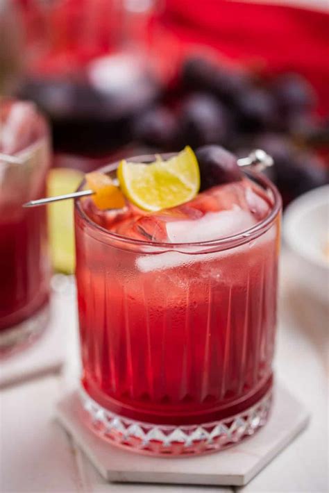 Transfusion cocktail. Sweet grape and spicy ginger unite in this easy-to-make cocktail. Full Recipe: https://amoretti.com/blogs/recipes/transfusion-cocktailSign up for our newslet... 