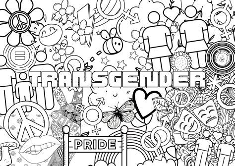 Transgender Coloring Pages