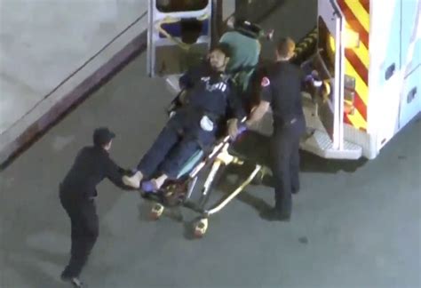 Transient steals Southern California ambulance, injures 5 in pursuit, police say
