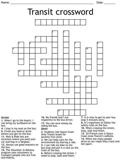 Transit annoyance crossword. Word crossword games have been a favorite pastime for many for years. They are not only fun but also help to improve vocabulary, memory, and cognitive skills. The first step in cre... 