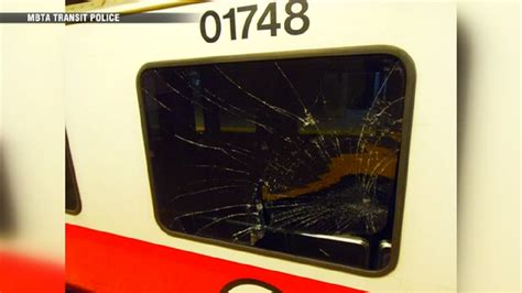 Transit police investigating after juveniles allegedly harassed passengers, smashed window on Red Line