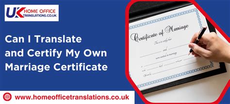 Translate My Marriage Certificate