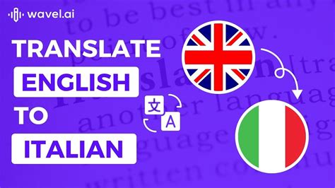  Free English to Italian translator with audio. Translate words, phrases and sentences. 