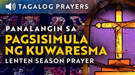 Translate lenten season in Tagalog with examples