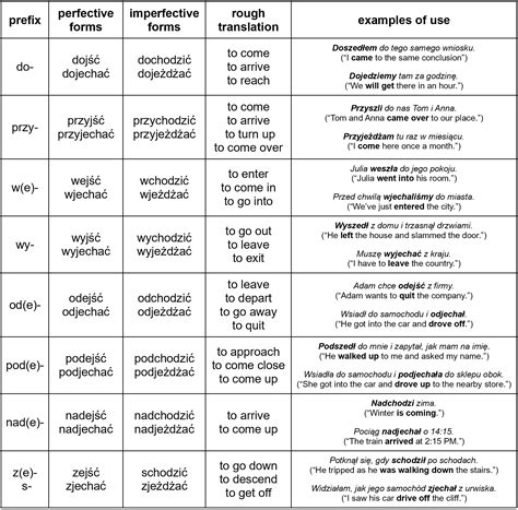 Translate thorough in Polish with contextual examples