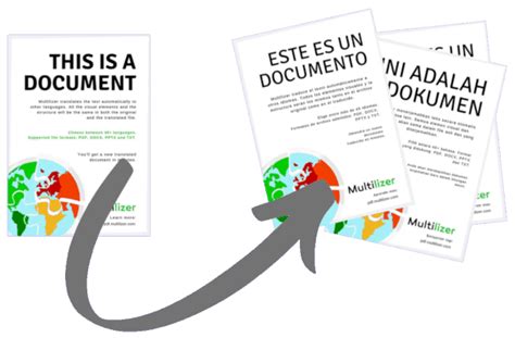 Translate your documents automatically