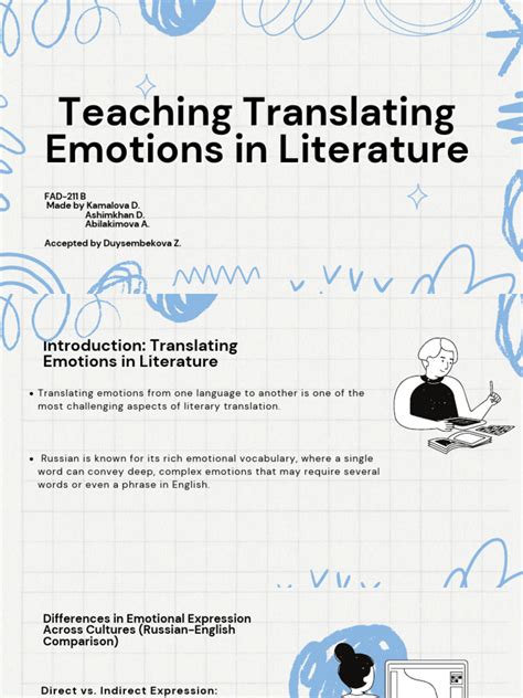 Translating Emotions