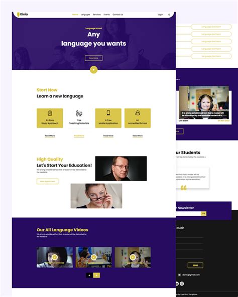 Translation Agency Website Template