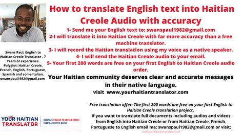 Translation creole to english. Things To Know About Translation creole to english. 
