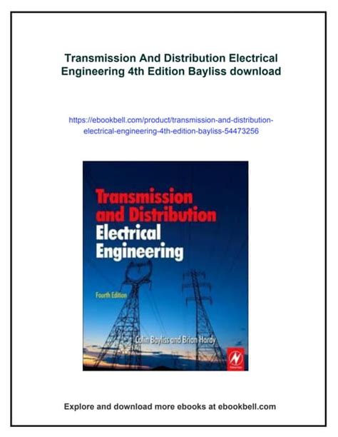Transmission and distribution electrical engineering 4th edition pdf. com Sekhar Tran...