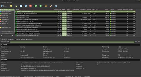 Transmission client.  🧲 A feature rich cross platform Transmission BitTorrent client.  transmiss...