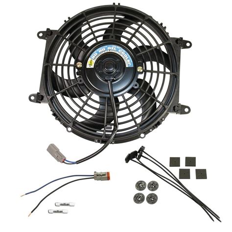 12-3/4" Wide x 9-3/8" tall x 4-5/16" deep, remote cooler assembly features a high-efficiency, plate-and-fin heat-exchanger core with 500-CFM tornado fan for maximum airflow, ensuring optimum performance for your automatic transmission. Great Prices for the best transmission coolers from Derale. Derale Atomic-Cool Remote Transmission Cooler Kit w/ Fan, -6 AN Inlets - Class V part number D13950 .... 