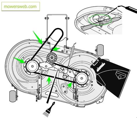 Motion Drive diagram and repair parts lookup for Briggs & Stratton 38560x181A - Briggs & Stratton 38" Lawn Tractor (2000) (Canada Power Tech Ltd) Donald Miezin John Deere Tractors