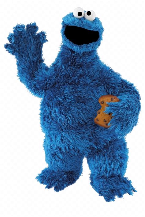 Transparent Cookie Monster