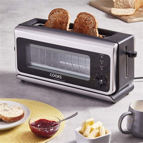 Transparent Glass Toaster Makes Breakfast Is Fun Again