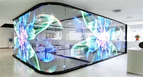 Transparent LED Display,Transparent Glass LED Screen 360DS