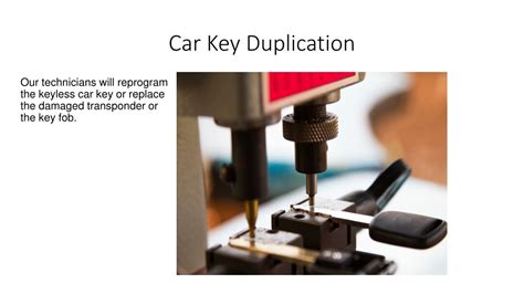 Transponder key copy.  Offer full service car key duplication and fob programming for ke...