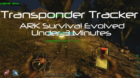 Transponder tracker ark. Any way to get rid of it? i think they made it so when u die the transponder on u goes to ur loot bag. so i would drop all my stuff in a chest and go die somewhere and then dont retrieve ur loot bag. i dont know if it will work but its worth a try. So I was just informed that I'm being tracked. Any way to get rid of it? 