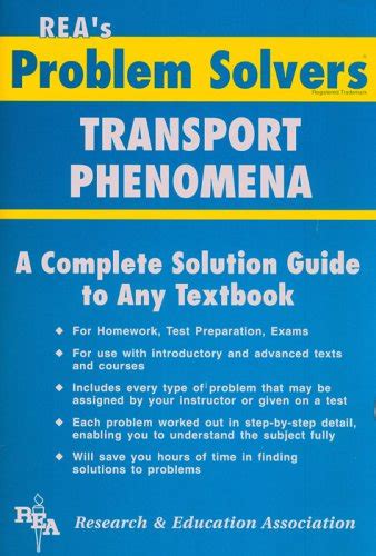 Transport phenomena problem solver problem solvers solution guides. - 1998 yamaha xt225 serow service repair maintenance manual.