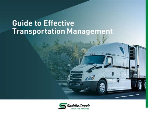 Transportation Management Guide Pdf