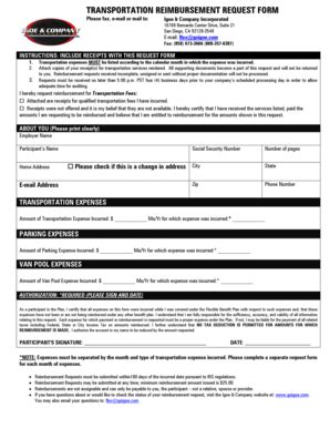 Transportation Reimbursement Request Form fy18 DDRB