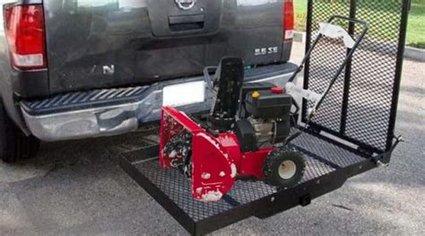 Transporting A Snowblower (Car, SUV, MiniVan, Sedan)