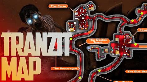 Tranzit Zombies Map & Explanation! (Call of Duty Black Ops 2 Zombies) YouTube