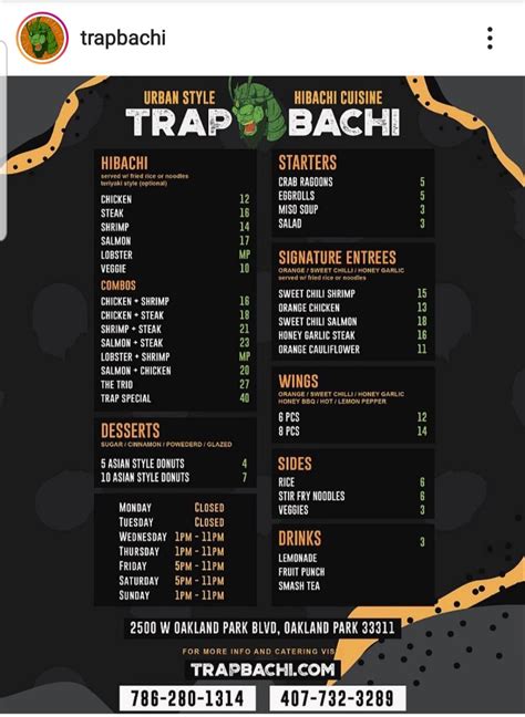 Trapbachi. Order food online at Trapbachi, Sunrise with Tripadvisor: See unbiased reviews of Trapbachi, ranked #0 on Tripadvisor among 248 restaurants in Sunrise. 