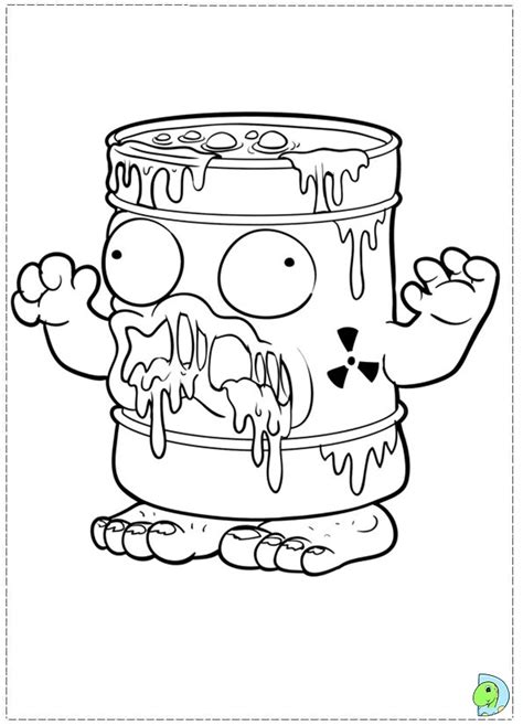 Trash Pack Coloring Pages Get Coloring Pages