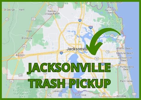 Trash pickup jacksonville fl. Municipal Code Section 380.209. Garbage. What is my garbage, yard waste, or recycling collection day? How do I discard building materials or construction debris? Where do I … 