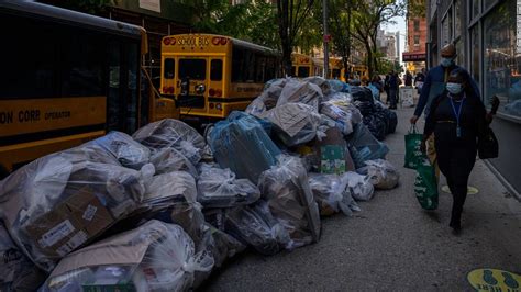 Trash pickup nyc. Place trash out after 8 p.m. if putting bags directly on the curb, or. If a building has nine or more residential units, the property owner may opt-in to a 4 a.m. – 7 a.m. window instead. The ... 