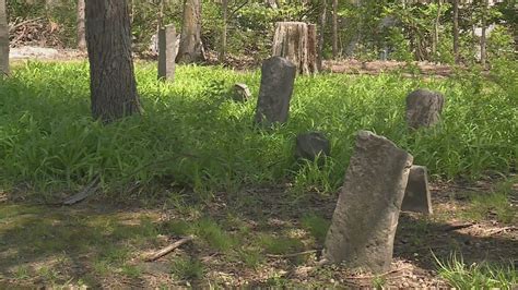 Trash piles up at century-old cemetery surrounded by new subdivision