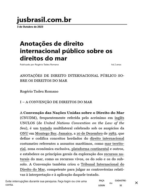 Tratados no Direito Internacional Publico Jusbrasil