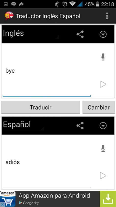 Tratraductor de ingles a español. Translate faster with DeepL for Windows. Works wherever you're reading or writing, with additional time-saving features. Find Spanish translations in our English-Spanish dictionary and in 1,000,000,000 translations. 